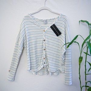 Long sleeve crop top